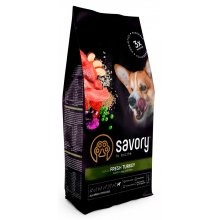 Savory Dog Sterilised All Breed - сухой корм Сейвори с мясом индейки для стерилизованных собак