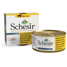 Schesir Chicken Ham - консерви Шезір філе курки c шинкою для собак