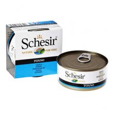 Schesir Tuna - консервы Шезир с тунцом и рисом для собак
