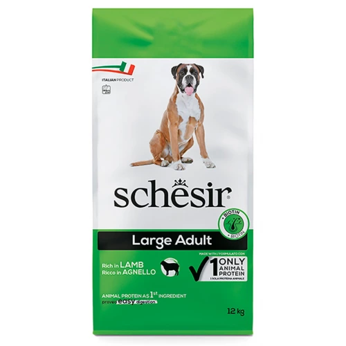 Schesir Dog Large Adult Lamb - сухой корм Шезир с ягненком для собак крупных пород