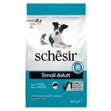 Schesir Dog Small Adult Fish - сухой корм Шезир с рыбой для собак мелких пород