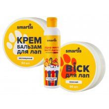 Smartis - набор Смартис для ухода за лапами кошек и собак