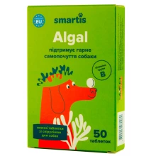 Smartis Algal - мультивитамины Смартис для поддержания хорошего самочувствия собаки