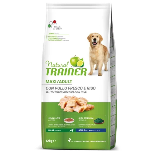 Trainer Natural Adult Maxi - корм Трейнер для взрослых собак крупных пород
