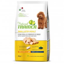 Trainer Natural Adult Small and Toy - корм Трейнер з куркою та рисом для собак дрібних порід