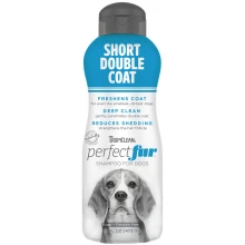 TropiClean Perfect Fur Short Double Coat - шампунь Тропиклин для собак с короткой шерстью