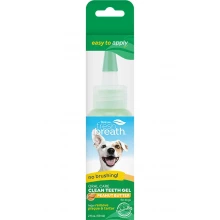 TropiClean Clean Teeth Gel Peanut Butter - гель для зубов Тропиклин Арахисовое масло для собак