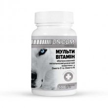 Unicum - вітаміни Унікум Мультивітамін для собак