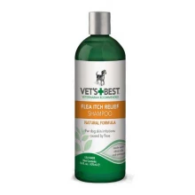 Vets Best Flea Itch Relief Shampoo - успокаивающий шампунь Вэт Бест для собак при зуде