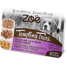 Zoe Tempting Trions - паштет Зои из ягненка с кусочками курицы, картофеля и тыквы для собак