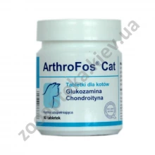 Dolfos ArthroFos Cat - добавка Артрофос, з глюкозаміном та хондроїтином для кішок