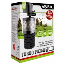 Aquael Turbo Filter 1500 - внутрішній фільтр Акваель Турбо Фільтр для акваріума 250-350 л, 22 Вт