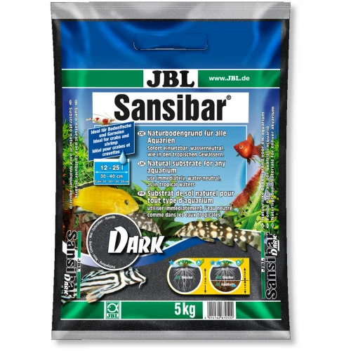 JBL Sansibar - пісок для акваріума Джей Бі Ел чорний