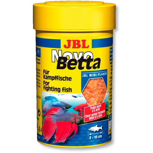 JBL Novo Betta - основной корм Джей Би Эл в виде хлопьев для петушков