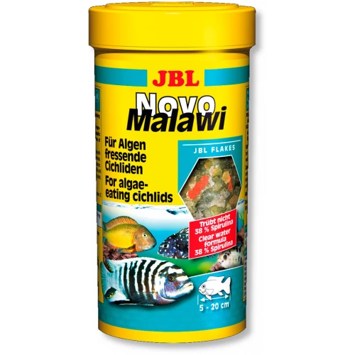 JBL Novo Malavi - корм Джей Бі Ел для рослиноїдних цихлід озер Малаві і Танганьїка
