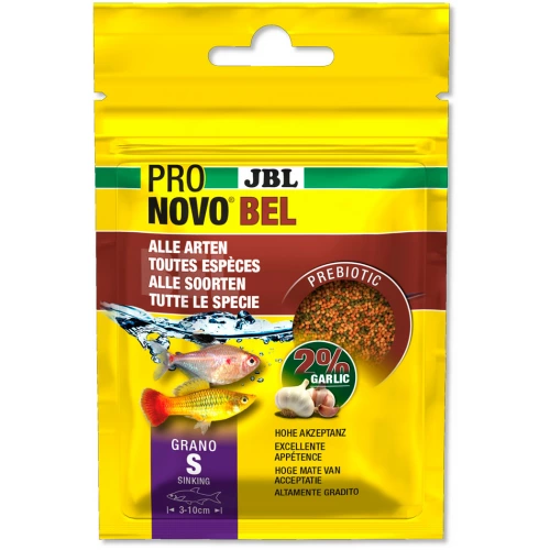 JBL ProNovo Bel Grano S - основной корм Джей Би Эл гранулы для аквариумных рыб