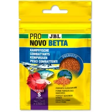 JBL ProNovo Betta Grano S - основной корм Джей Би Эл гранулы для бойцовых рыб