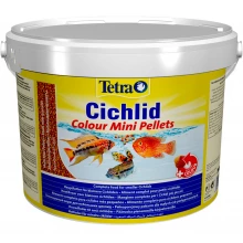 Tetra Cichlid Colour Mini Pellets - корм Тетра гранулы для усиления окраса небольших цихлид