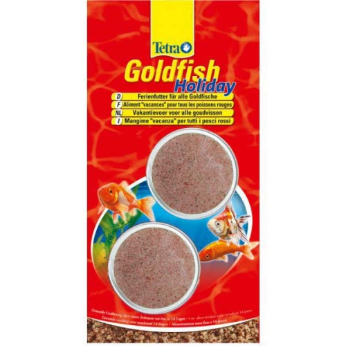 Tetra Goldfish Holiday - корм Тетра для золотых рыбок на выходные