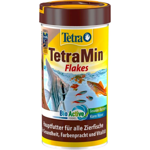 Tetra Min - корм для рыбок Тетра Мин, в виде хлопьев