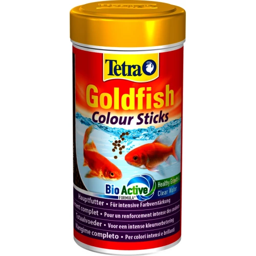 Tetra Goldfish Colour Sticks - корм Тетра в виде крошки для золотых рыбок