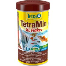 Tetra Min XL Flakes - основной корм Тетра для тропических рыб, в виде хлопьев