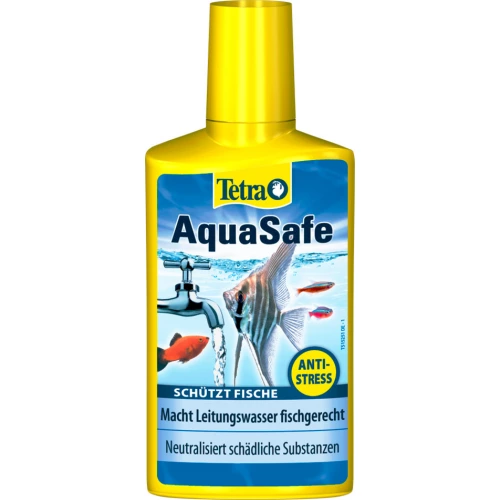 Tetra Aqua Safe - препарат Тетра для підготовки водопровідної води до використання в акваріумі