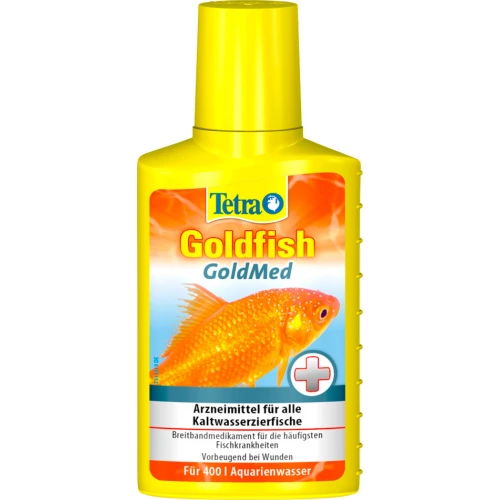 Tetra Goldfish GoldMed - препарат Тетра против наиболее частых болезней золотых рыбок