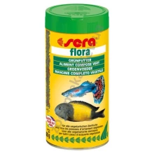 Sera Fiora - корм Сера для растительноядных рыб, со спирулиной