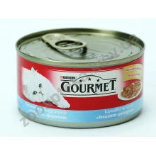 Gourmet Red - корм Гурмет шматочки у підливці з лососем і фореллю для кішок