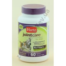 Hartz Joint Care for Dogs - витаминный комплекс Хартц глюкозамин и витамин С для собак