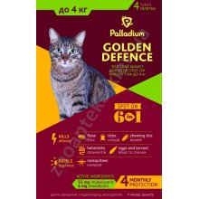 Palladium Golden Defence - капли на холку Палладиум от паразитов для кошек весом до 4 кг