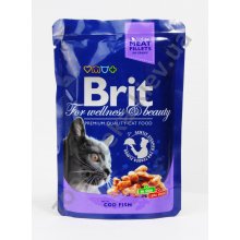 Brit Premium Cat - корм Брит с треской для кошек