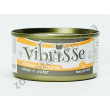 Vibrisse - консервы Вибриссе лосось в собственном соку для кошек