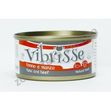 Vibrisse - консерви Вібріс тунець і яловичина для кішок