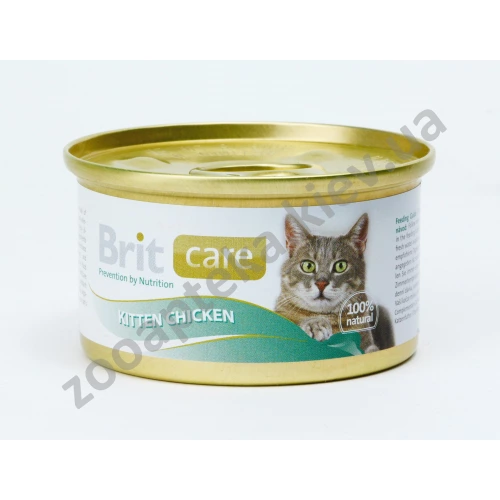 Brit Care Kitten - корм Брит с курицей для котят