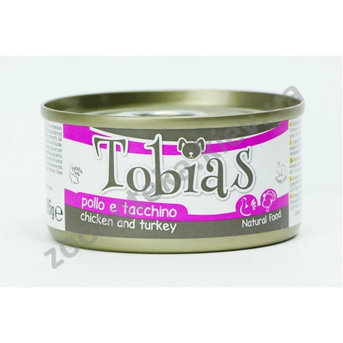 Tobias - консерви Тобіас курка і індичка для собак