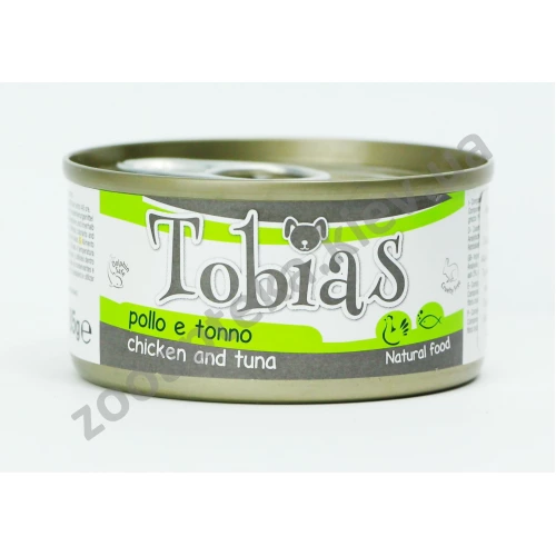 Tobias - консервы Тобиас курица и тунец для собак