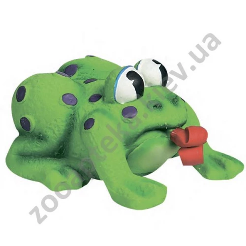 Karlie-Flamingo Frog Pop Up Tongue - жаба з латексу Карлі-Фламінго для собак