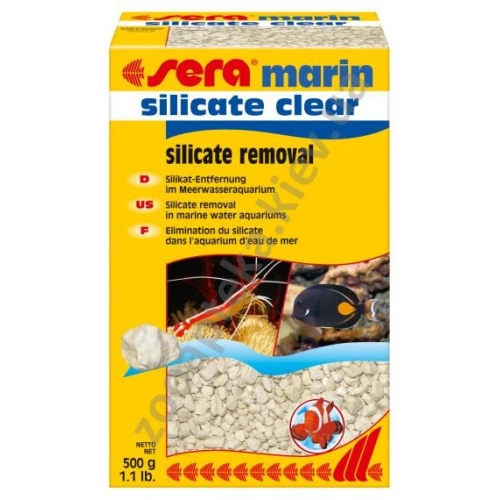 Sera Marin Silicat Clear - наполнитель для фильтра Сера поглощающий силикат