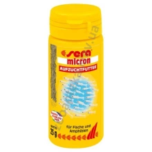 Sera Micron - корм Сера для мальків, личинок амфібій, молодих рибок до 6 мм
