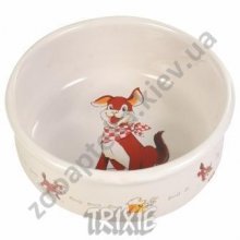 Trixie - миска керамическая с рисунком Трикси для собак