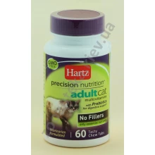 Hartz Adult Cat Vitamins - мультивітамінний комплекс Хартц для кішок