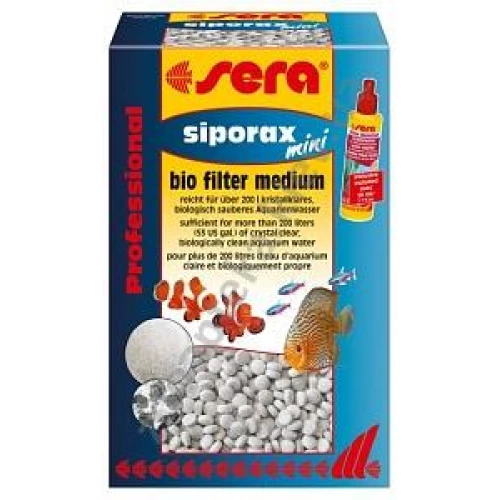 Sera Siporax mini - наполнитель для компактных фильтров Сера