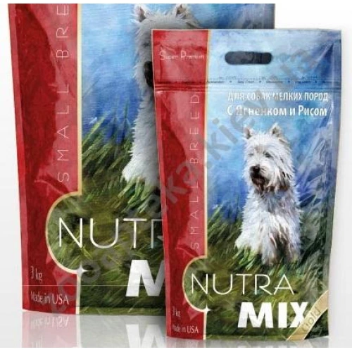 Nutra Mix Gold Small Breed Lamb Rice - гіпоалергенний корм Нутра Мікс для собак дрібних порід