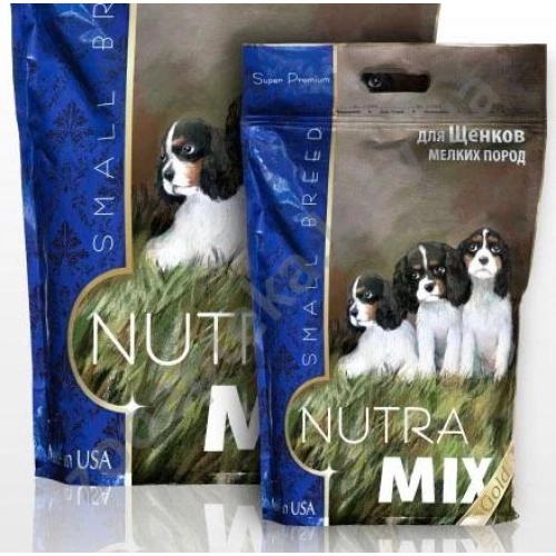Nutra Mix Gold Small Breed Puppy - корм Нутра Микс для щенков мелких пород