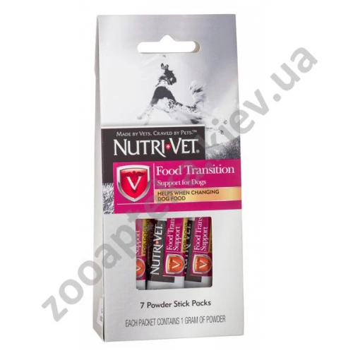 Nutri-Vet Food Transition - добавка Нутри-Вет с пробиотиками при смене корма