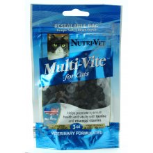 Nutri-Vet Multi-vit - витамины Нутри-Вет с таурином и биотином для кошек