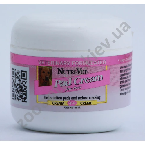 Nutri-Vet Pad Cream -Заживляющий крем Нутри-Вет для подушечек лап собак