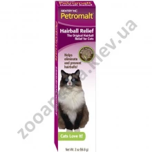 Sentry Petromalt Hairball Relief - паста Сентрі для виведення шерсті зі смаком солоду для кішок